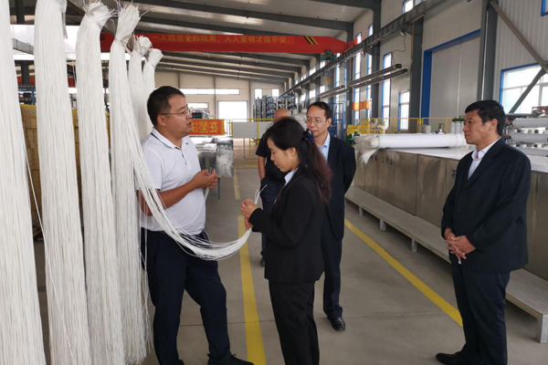 陜西航天建設(shè)集團(tuán)有限公司總經(jīng)理、黨委副書記謝明娟率隊(duì)赴遼寧一諾環(huán)保產(chǎn)業(yè)集團(tuán)開展考察調(diào)研工作